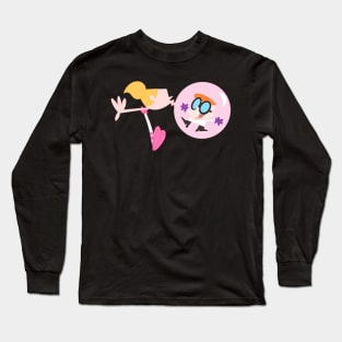 Dexter in Bubble Long Sleeve T-Shirt